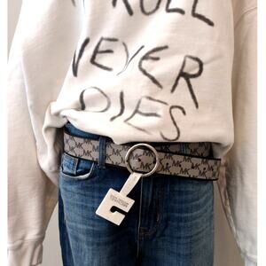 Women's Michael Kors Signature Logo Belt